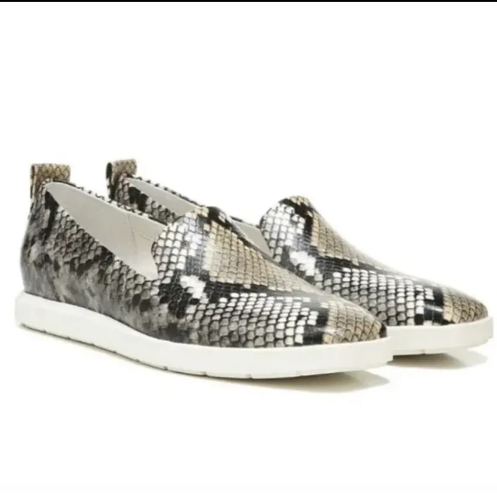 Franco Sarto Boston‎ snake print slip on comfort women’s shoes Sz 8